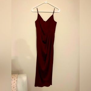 Express Size2 Maroon Burgundy Cocktail Dress
